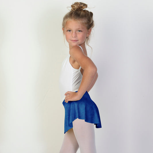 Royal Blue Bullet Pointe Skirt