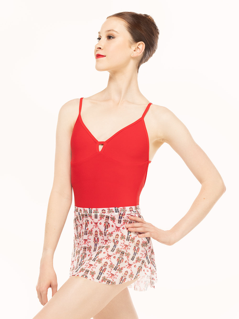 Candy Cane Court Tulip Skirt