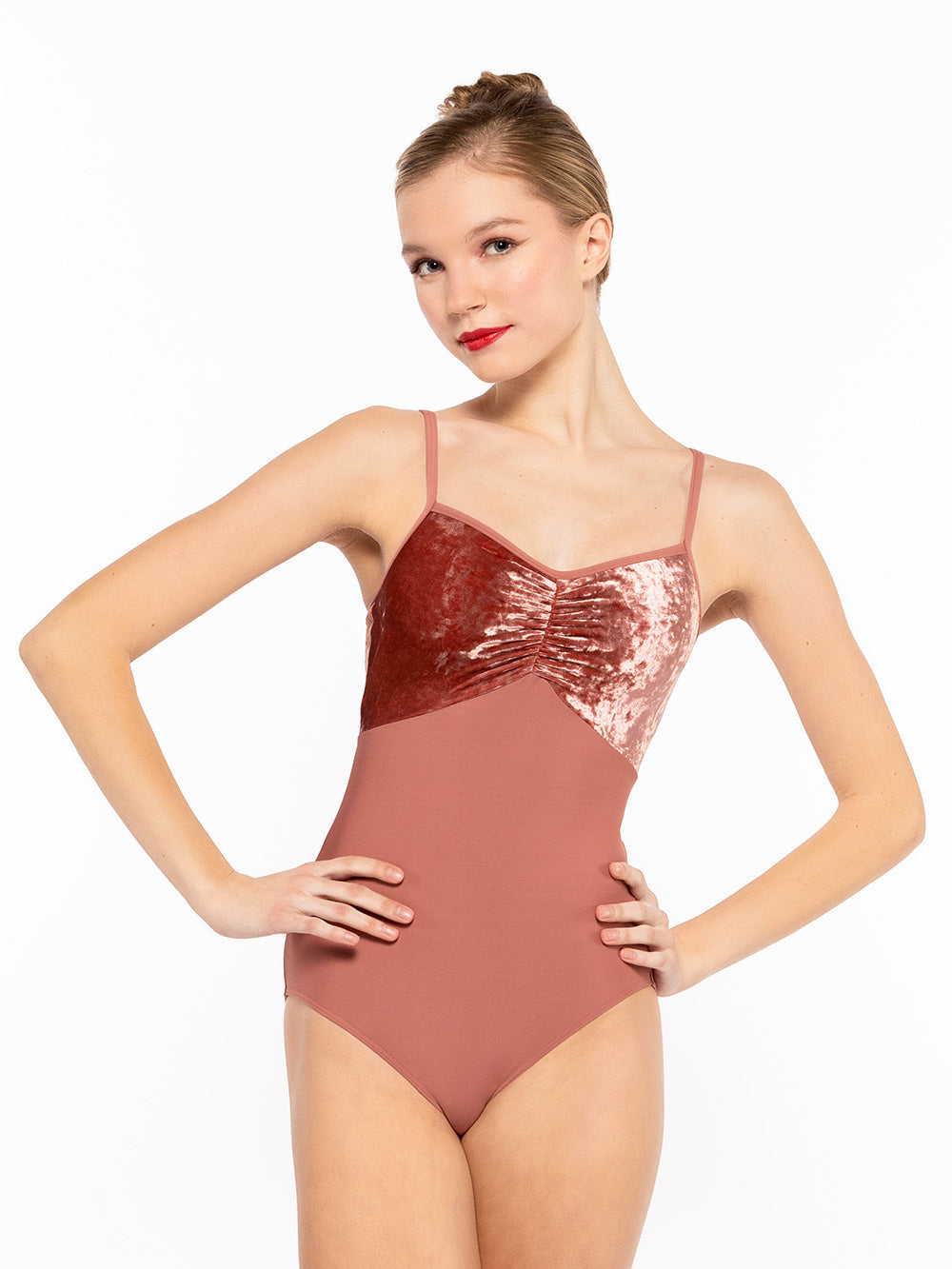 Mackenzie Velvet Leotard