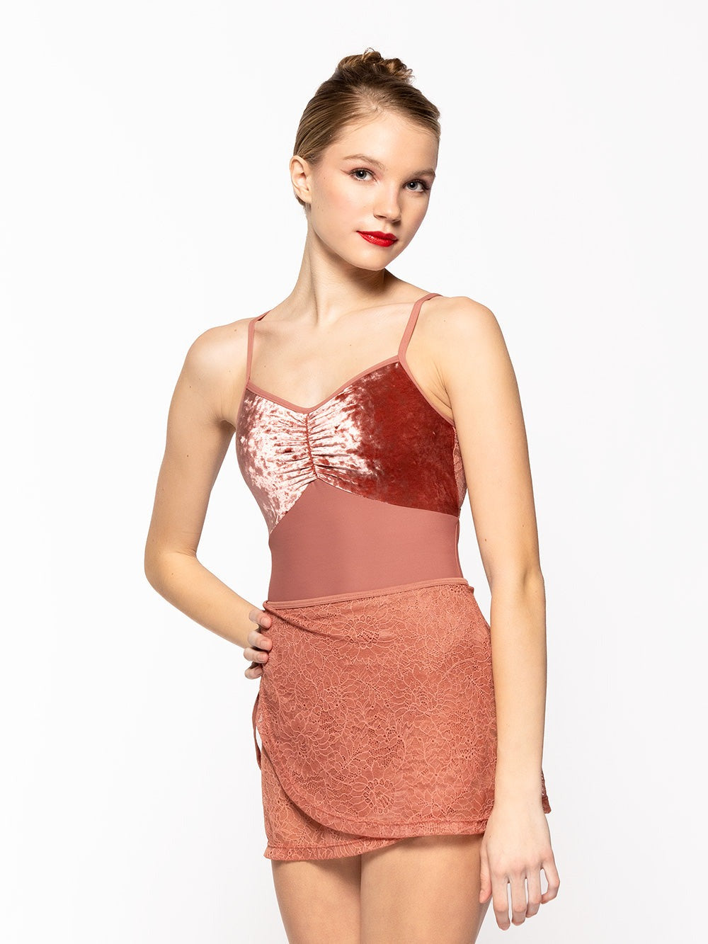 Mackenzie Velvet Leotard