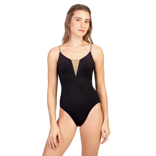2794A Mesh Insert Camisole Leotard
