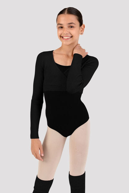 Girls Starling Knit Wrap Top