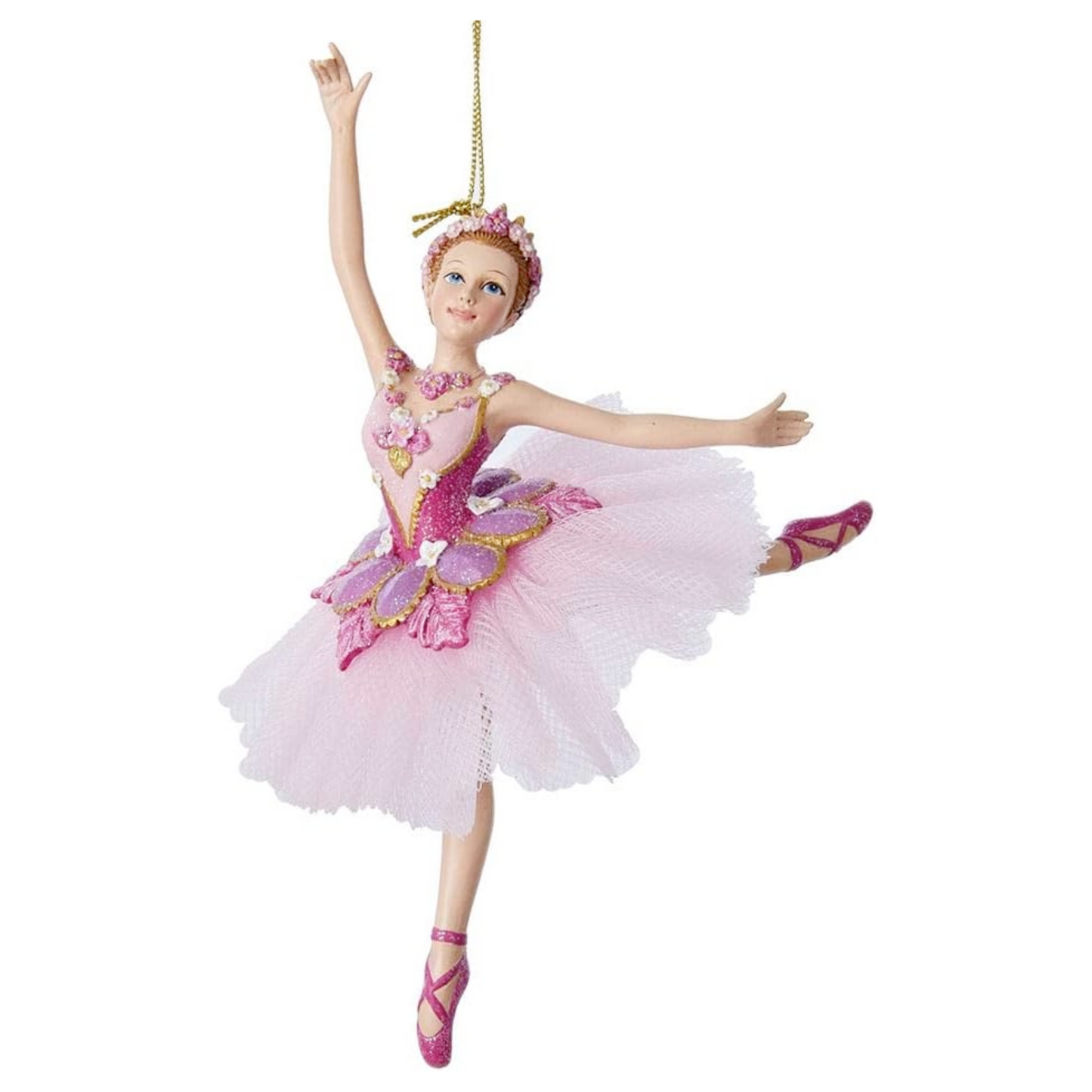 7" Sugar Plum Ballerina Ornament