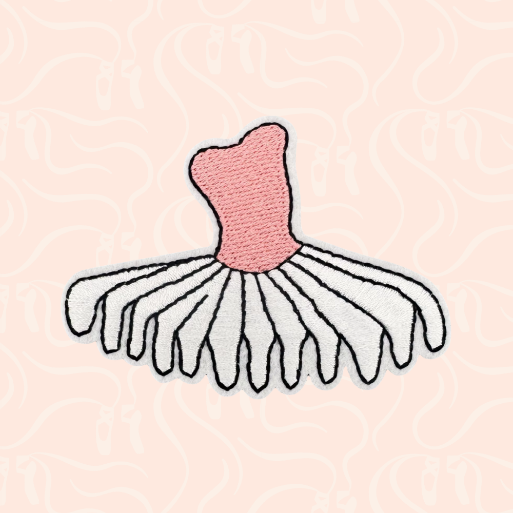 Tutu Iron On Patch