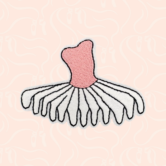 Tutu Iron On Patch