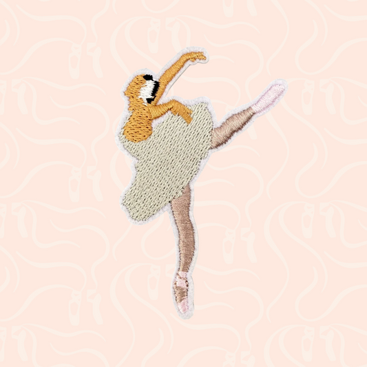 Swan Lake Ballerina Iron On Patch