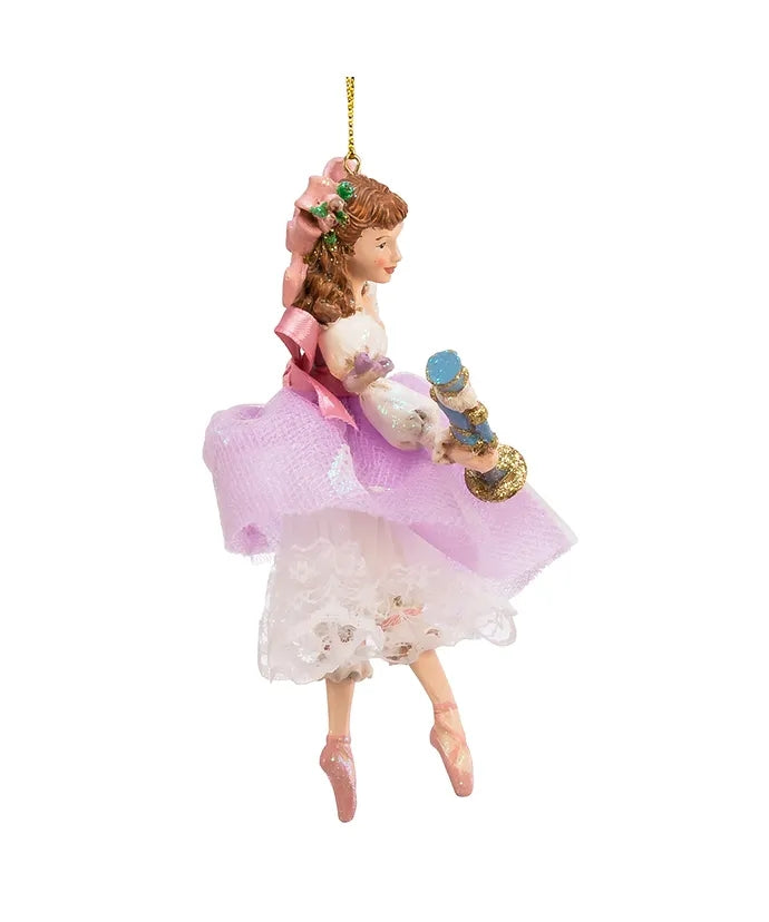 6" Nutcracker Suite Clara Ornament