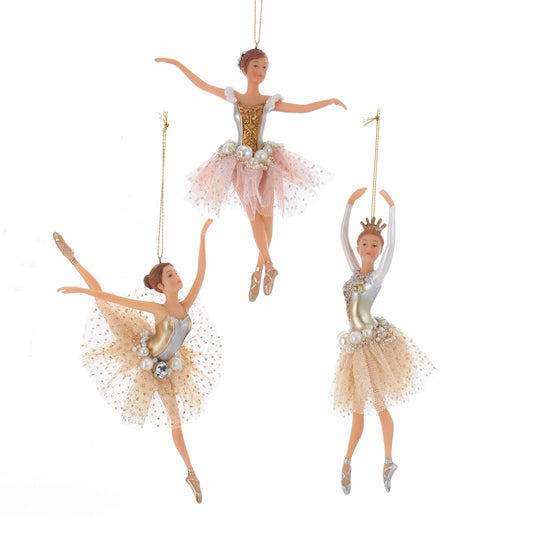 Champagne Ballerina Ornament