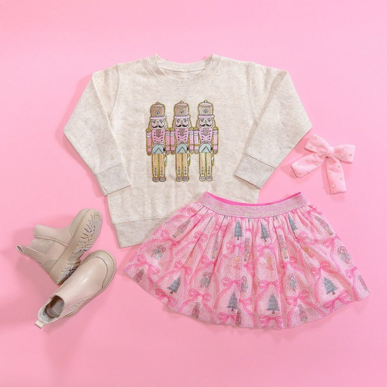 Nutcracker Patch Sweatshirt