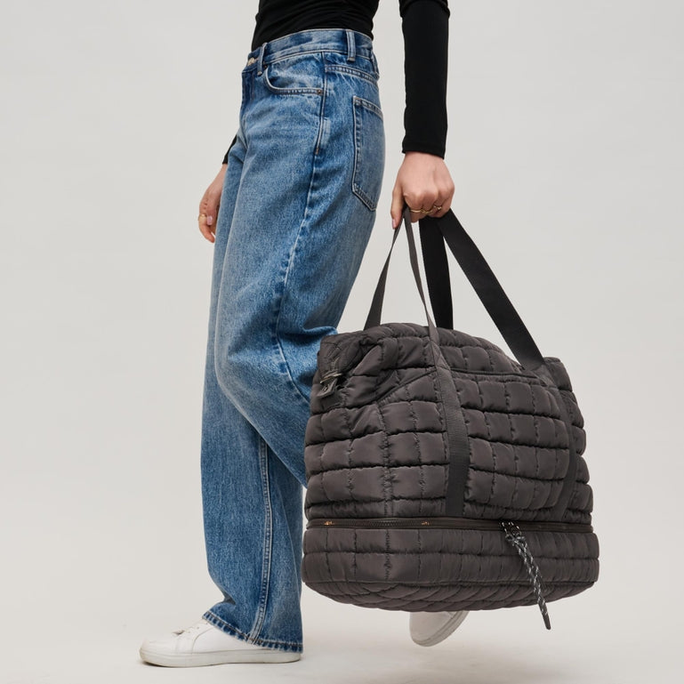 Globetrotter Quilted Weekender Bag