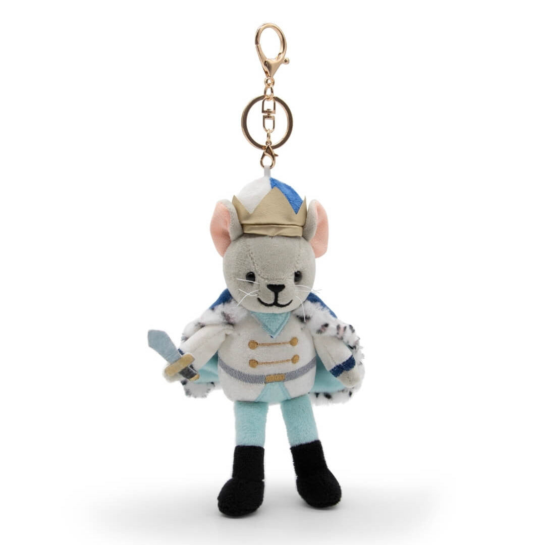 Mouse King Plush Charm Keychain