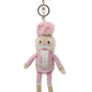Nutcracker Plush Charm Keychain