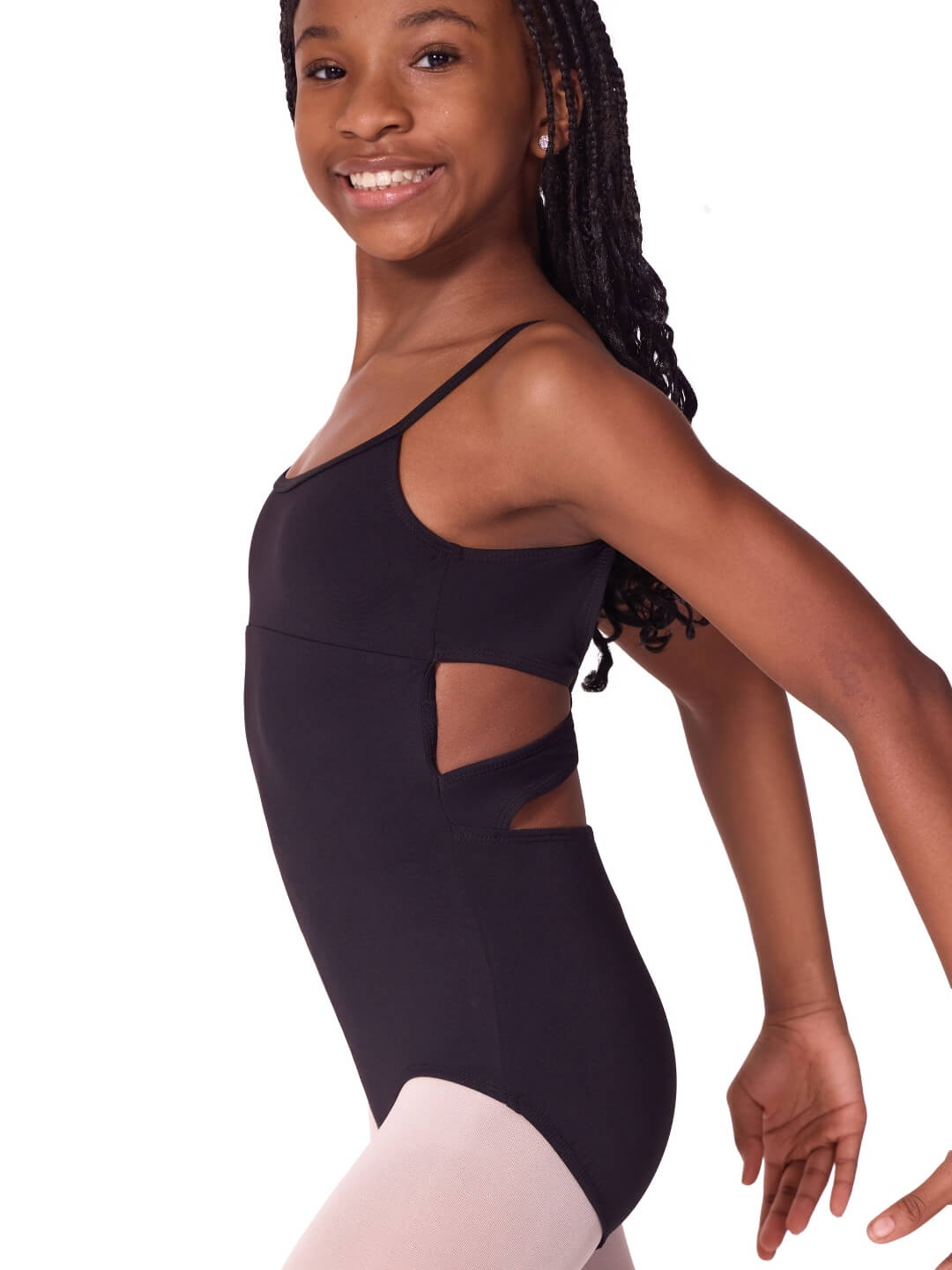 Tween's Twist Back Camisole Leotard
