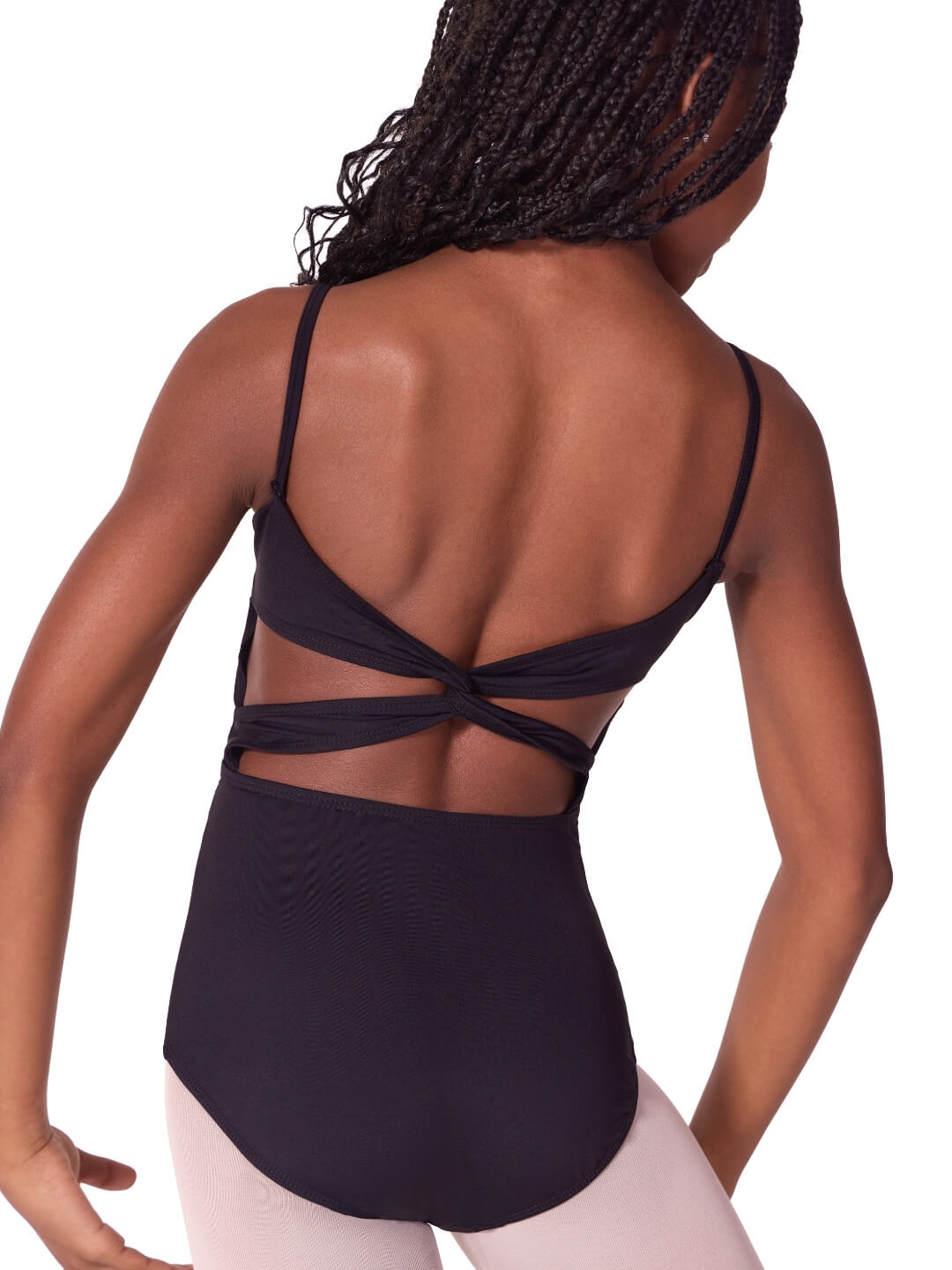 Tween's Twist Back Camisole Leotard