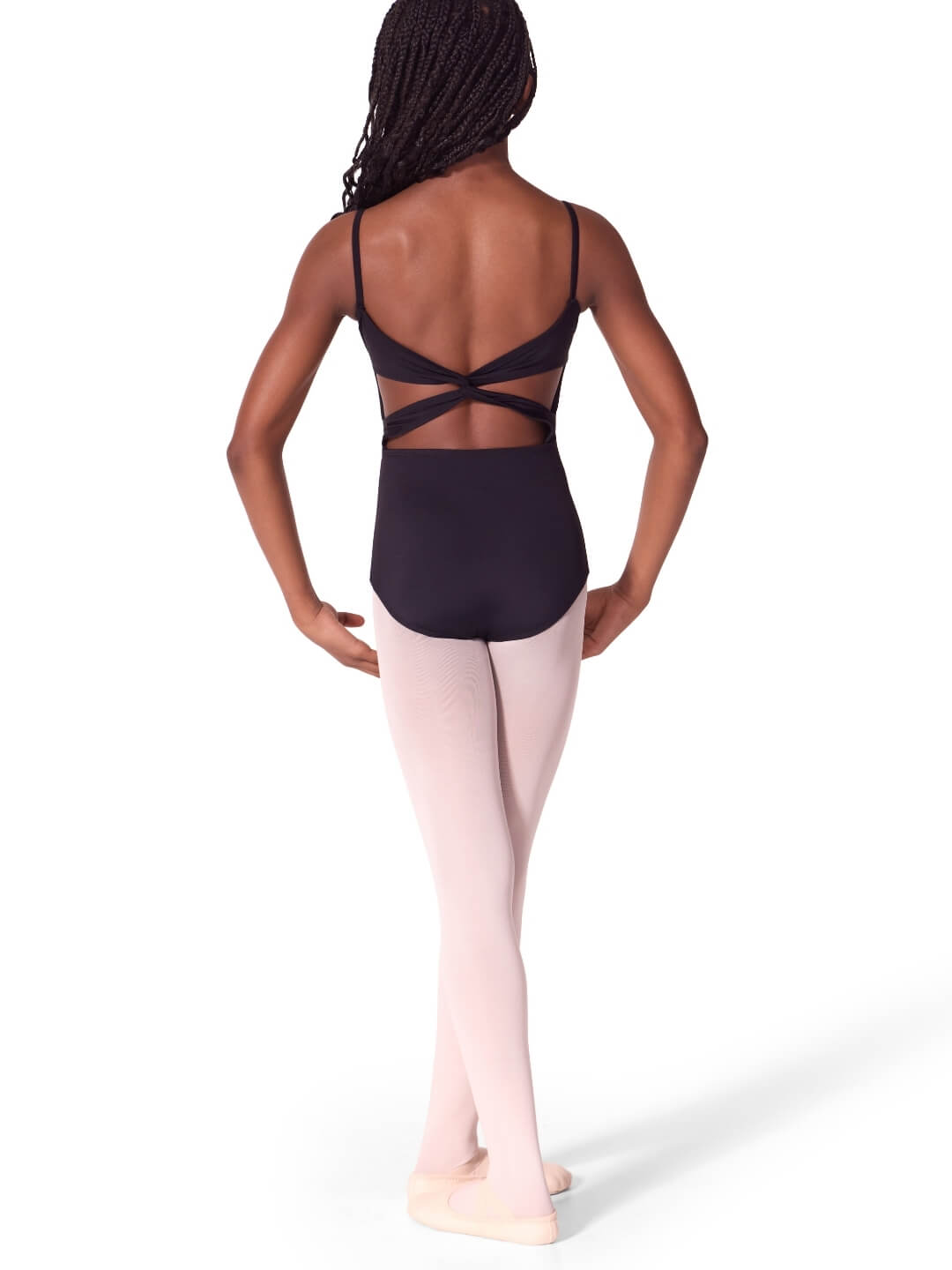 Tween's Twist Back Camisole Leotard