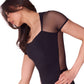 Corset Short Sleeve Leotard