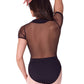 Corset Short Sleeve Leotard