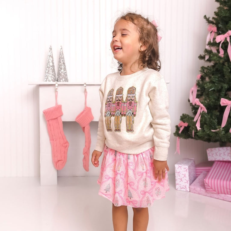 Nutcracker Patch Sweatshirt