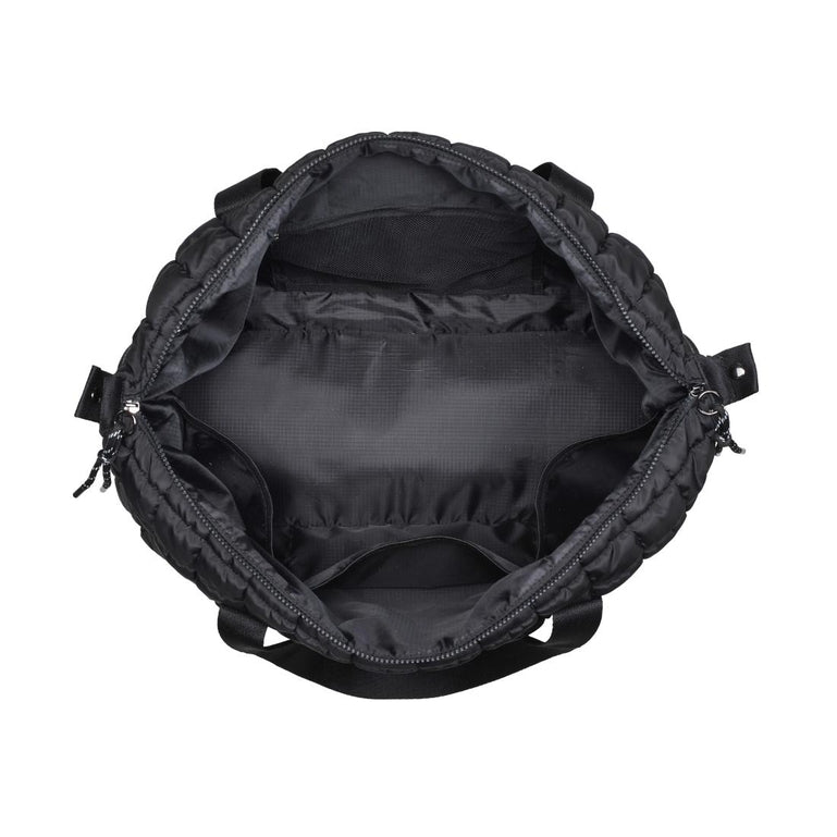 Globetrotter Quilted Weekender Bag