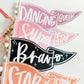 Dance Recital Pennant Flag