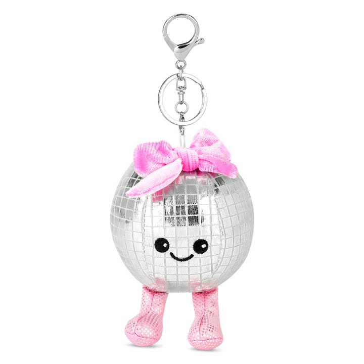 Disco Ball Plush Bag Charm