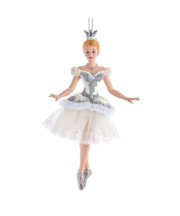 6.25" Nutcracker Suite Snow Queen Ornament