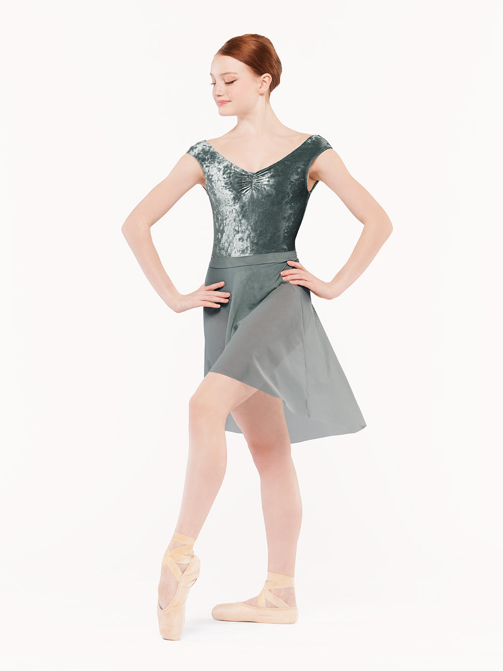 Sophia Velvet Leotard