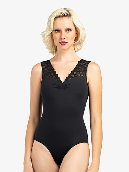 Cantarella Cap Sleeve Leotard