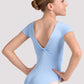 Girl's Kaleidoscope Boat Neck Leotard