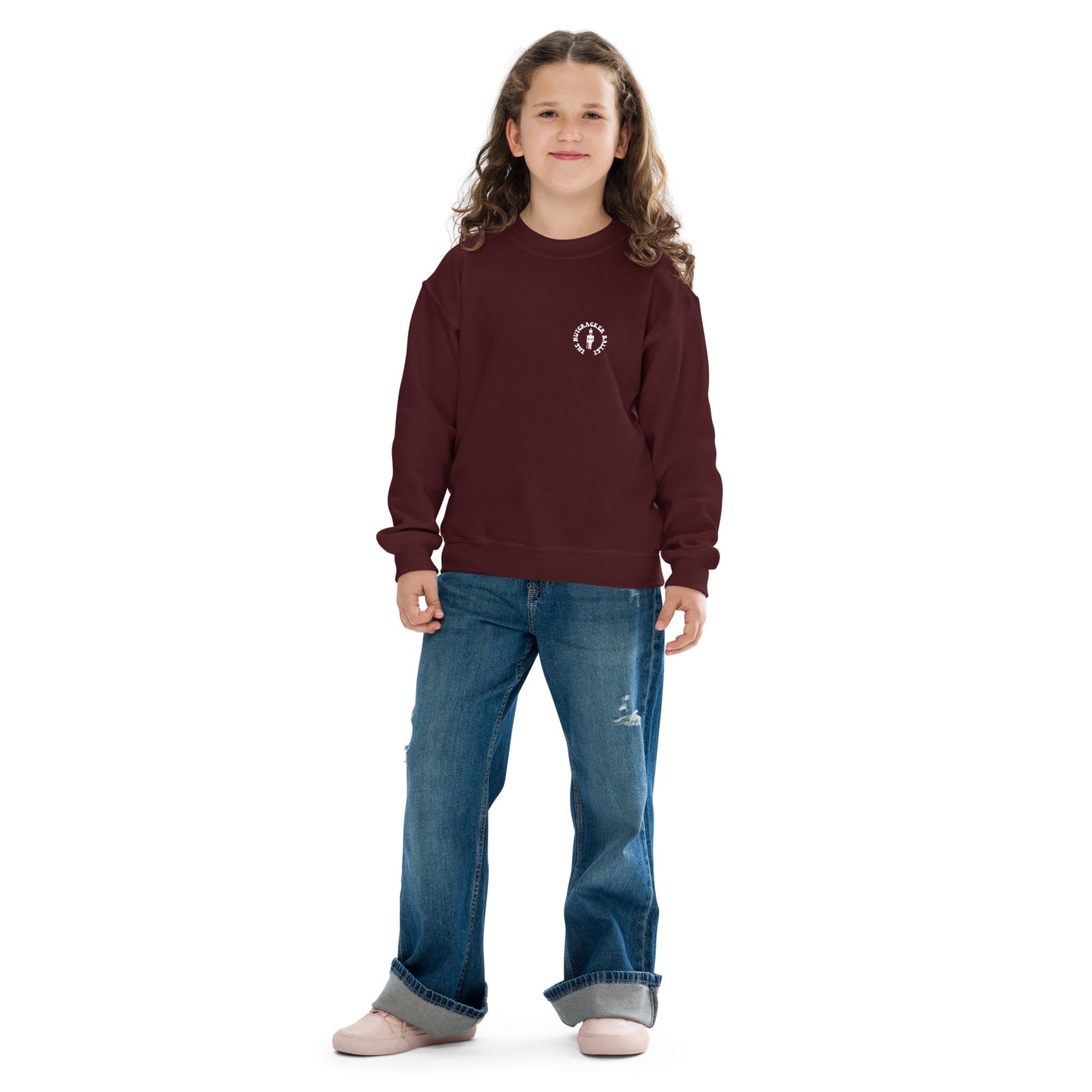 Party Girl Nutcracker Character Youth Sweatshirt